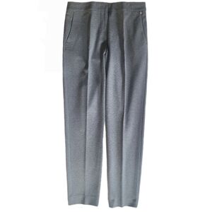 MAX MARA Grey Heather Knit Slim Fit Ankle Dress Pant EUC  IT 42/US 6